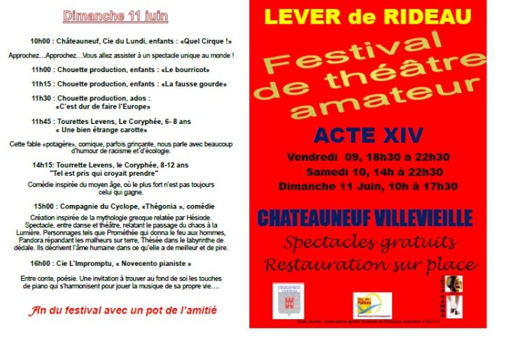 Festival du Théâtre 1