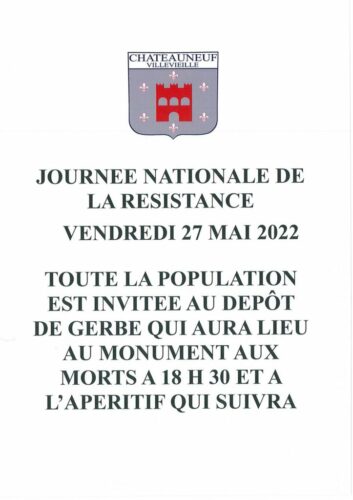 Journée Nationale De La Résistance