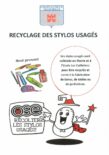 Recyclage des stylos usagés